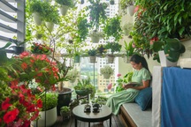 Ngôi nhà với ban công đẹp như cổ tích của nữ nhà báo điều tra nổi tiếng VTV