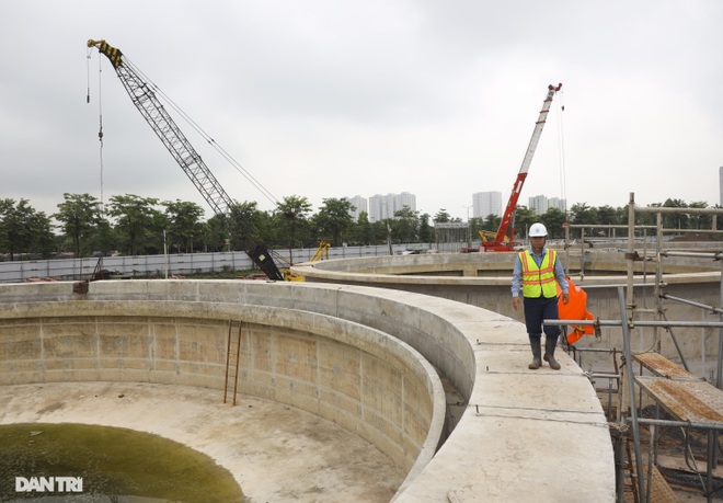Hà Nội: Nhìn từ trên cao dự án xử lý nước thải chục nghìn tỷ dần hình thành - 19 Hà Nội: Nhìn từ trên cao dự án xử lý nước thải chục nghìn tỷ dần hình thành - 19