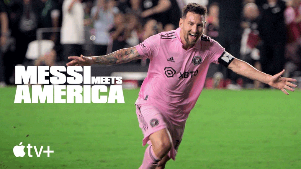 Messi kể về hành trình sang Mỹ trong siêu phẩm hợp tác với Apple - 1 Messi kể về hành trình sang Mỹ trong siêu phẩm hợp tác với Apple - 1