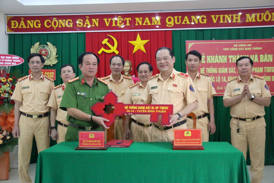 Bình Thuận: Đưa vào hoạt động hệ thống camera giám sát trên quốc lộ 1A - 1 Bình Thuận: Đưa vào hoạt động hệ thống camera giám sát trên quốc lộ 1A - 1