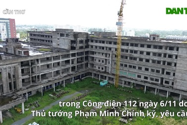 Cận cảnh dự án bệnh viện 1.700 tỷ đồng "đắp chiếu" gây lãng phí