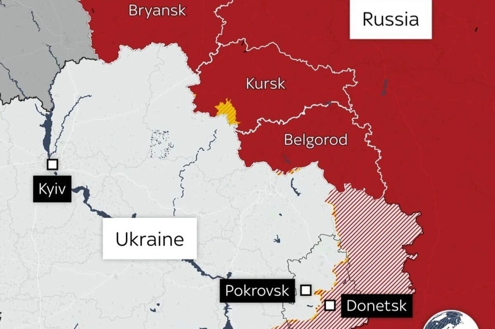 Nga chưa đánh bật Ukraine khỏi Kursk: Cuộc đấu ai chớp mắt trước? - 2 Nga chưa đánh bật Ukraine khỏi Kursk: Cuộc đấu ai chớp mắt trước? - 2