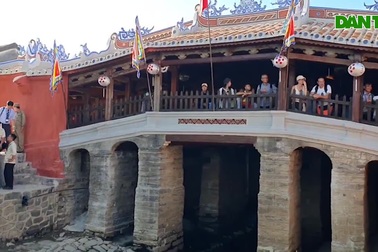 Khánh thành Chùa Cầu - Hội An chiều 3/8