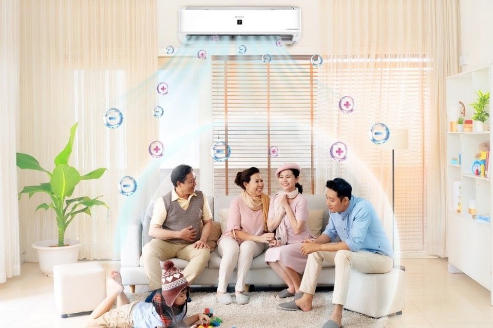 Giải nhiệt mùa hè cho cả nhà với điều hòa thông minh diệt khuẩn - 5 Giải nhiệt mùa hè cho cả nhà với điều hòa thông minh diệt khuẩn - 5