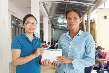 Hơn 100 triệu đồng đến với gia đình chị Nguyễn Thị Sáu