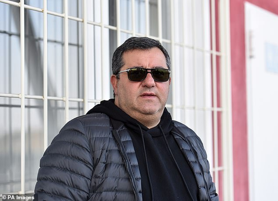 Siêu cò Mino Raiola đang trong tình trạng nguy kịch - 1 Siêu cò Mino Raiola đang trong tình trạng nguy kịch - 1
