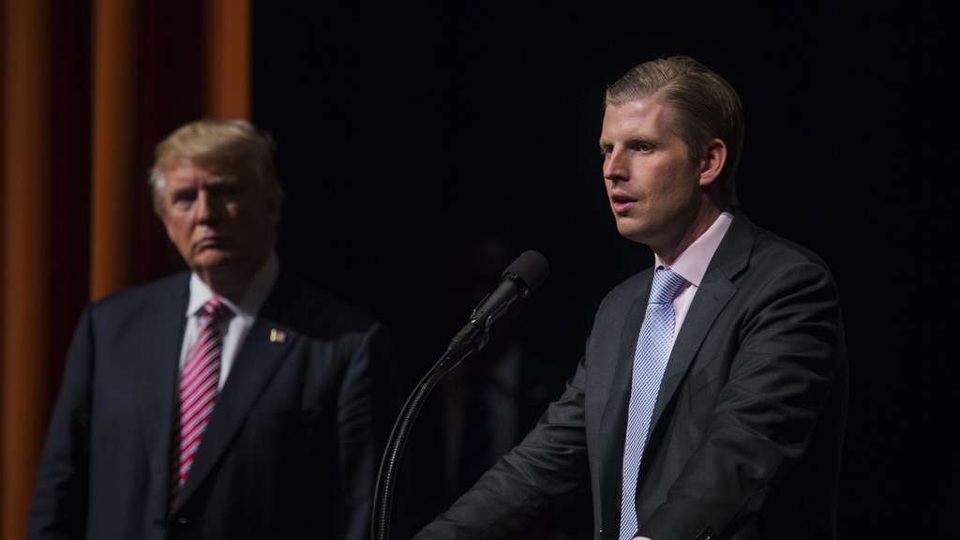 Con trai phàn nàn ông Trump và tập đoàn gia đình bị tẩy chay - 1 Con trai phàn nàn ông Trump và tập đoàn gia đình bị tẩy chay - 1