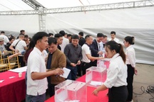 Hưng Yên đấu giá đất, giá trúng cao nhất 158 triệu đồng/m2