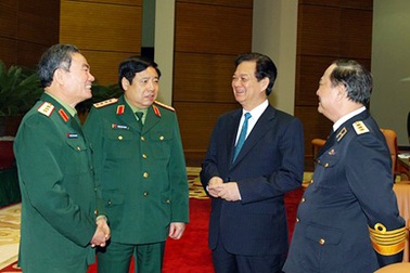Thủ tướng: Quân đội phải làm tốt nhiệm vụ bảo vệ chủ quyền lãnh thổ
