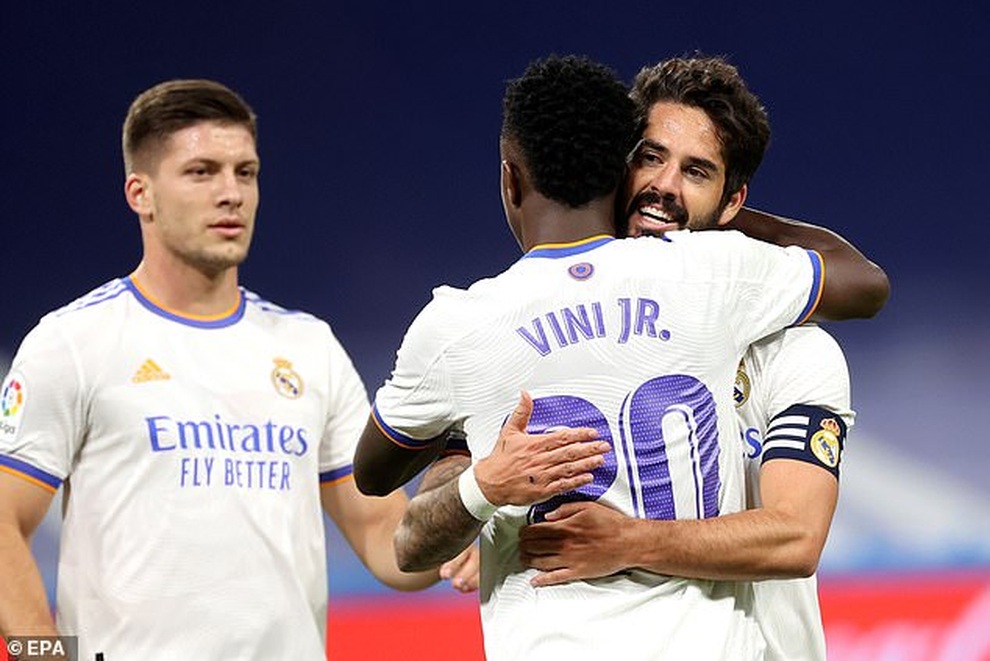 Thắng với tỷ số tennis, Real Madrid tiếp tục dẫn đầu La Liga - 7 Thắng với tỷ số tennis, Real Madrid tiếp tục dẫn đầu La Liga - 7