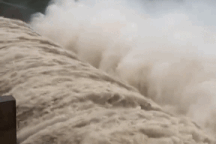 Thủy điện Sông Ba Hạ đang xả lũ mức 14.000m3/s