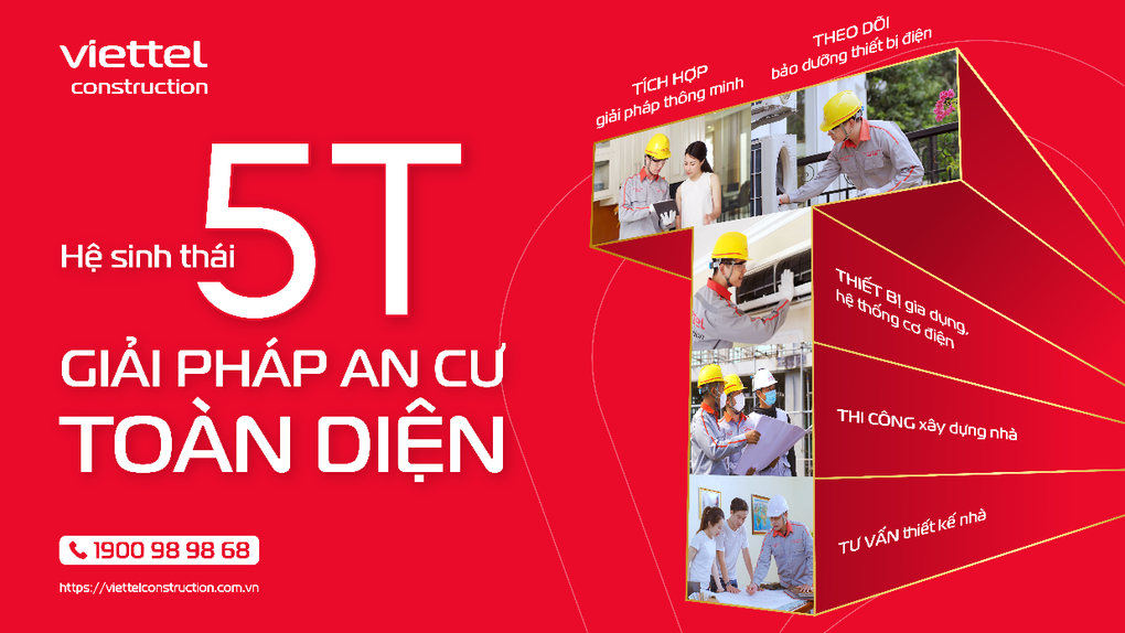 Hệ sinh thái 5T - Giải pháp an cư của Viettel Construction - 2 Hệ sinh thái 5T - Giải pháp an cư của Viettel Construction - 2