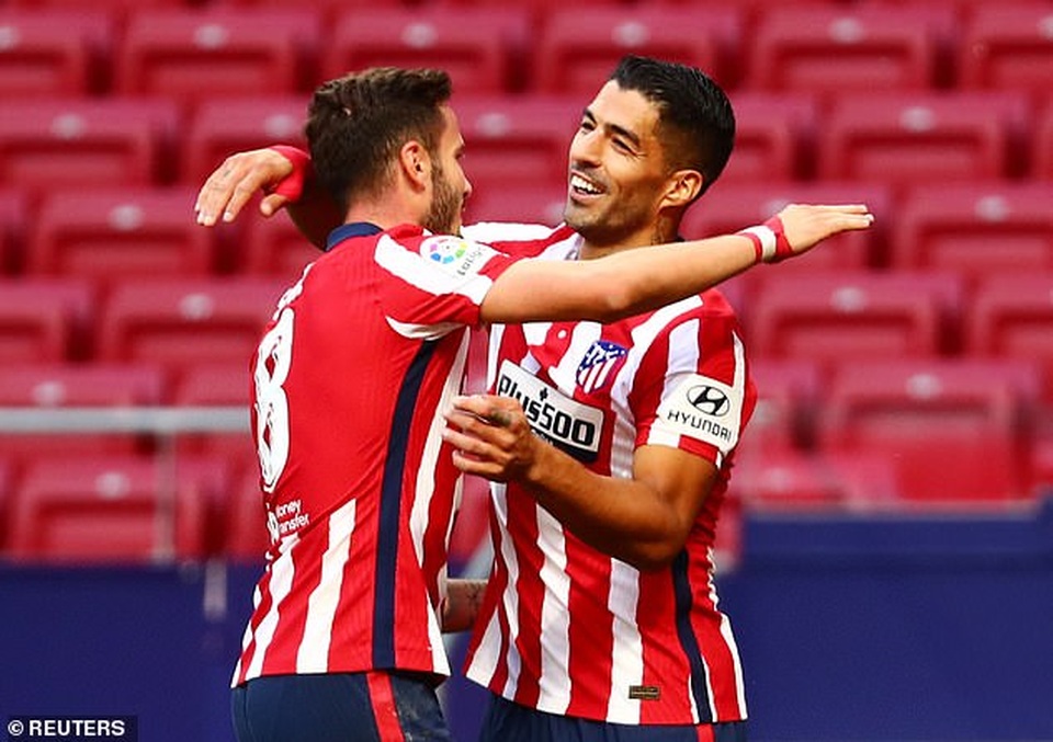 Luis Suarez lập cú đúp trong chiến thắng 6-1 của Atletico - 6 Luis Suarez lập cú đúp trong chiến thắng 6-1 của Atletico - 6