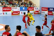 Sahako hụt hơi ở giải futsal vô địch quốc gia 2020