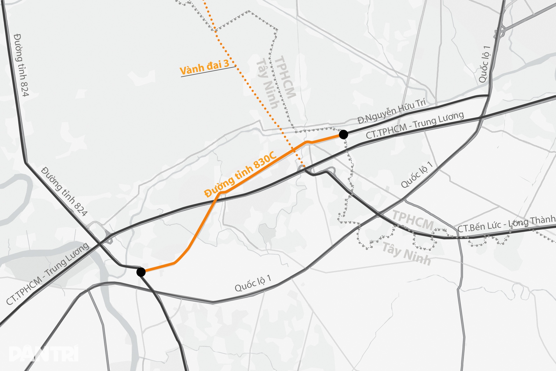 Tây Ninh chi 1.850 tỷ đồng nâng cấp tuyến đường huyết mạch kết nối TPHCM - 12 Tây Ninh chi 1.850 tỷ đồng nâng cấp tuyến đường huyết mạch kết nối TPHCM - 12
