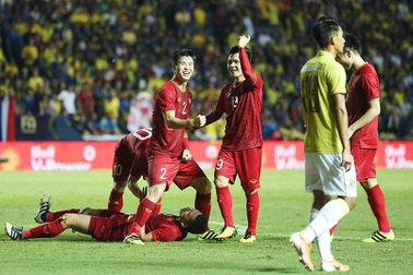 Tuyển Việt Nam vượt kỷ lục điểm số của Thái Lan ở vòng loại World Cup