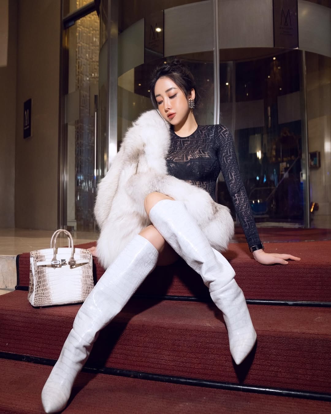 Cun Bong's Hermès bag collection is famous in the luxury goods world - 2 Bộ sưu tập túi Hermès của Cún Bông nổi danh trong giới chơi hàng hiệu - 2