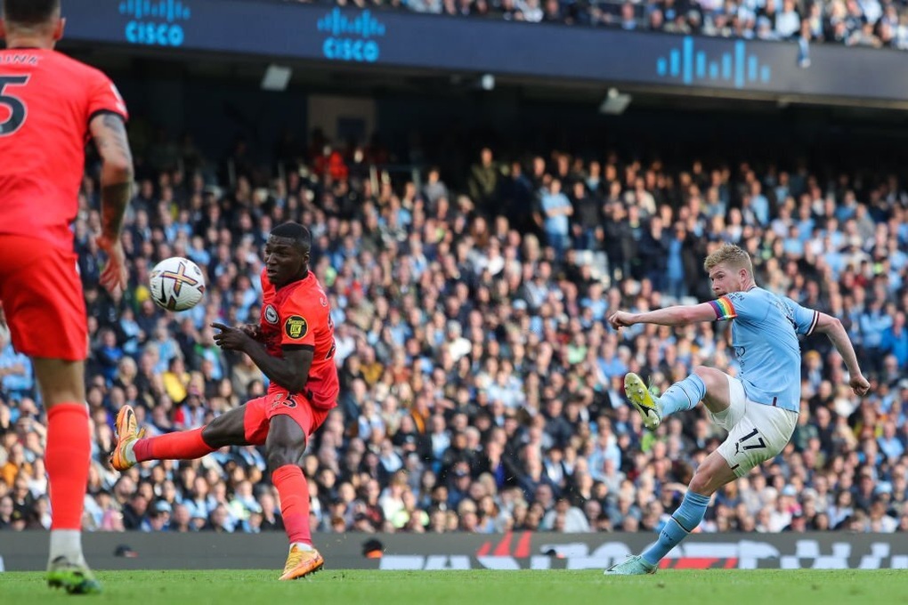 Haaland lập cú đúp, Man City áp sát ngôi đầu của Arsenal - 3 Haaland lập cú đúp, Man City áp sát ngôi đầu của Arsenal - 3
