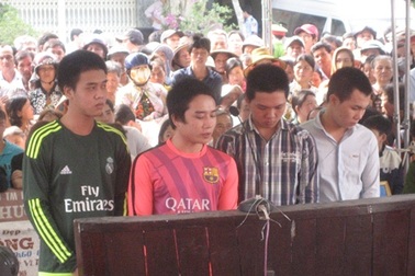 Tuyên án tử đối với 2 bị cáo chém chết người sau lời mời nhậu