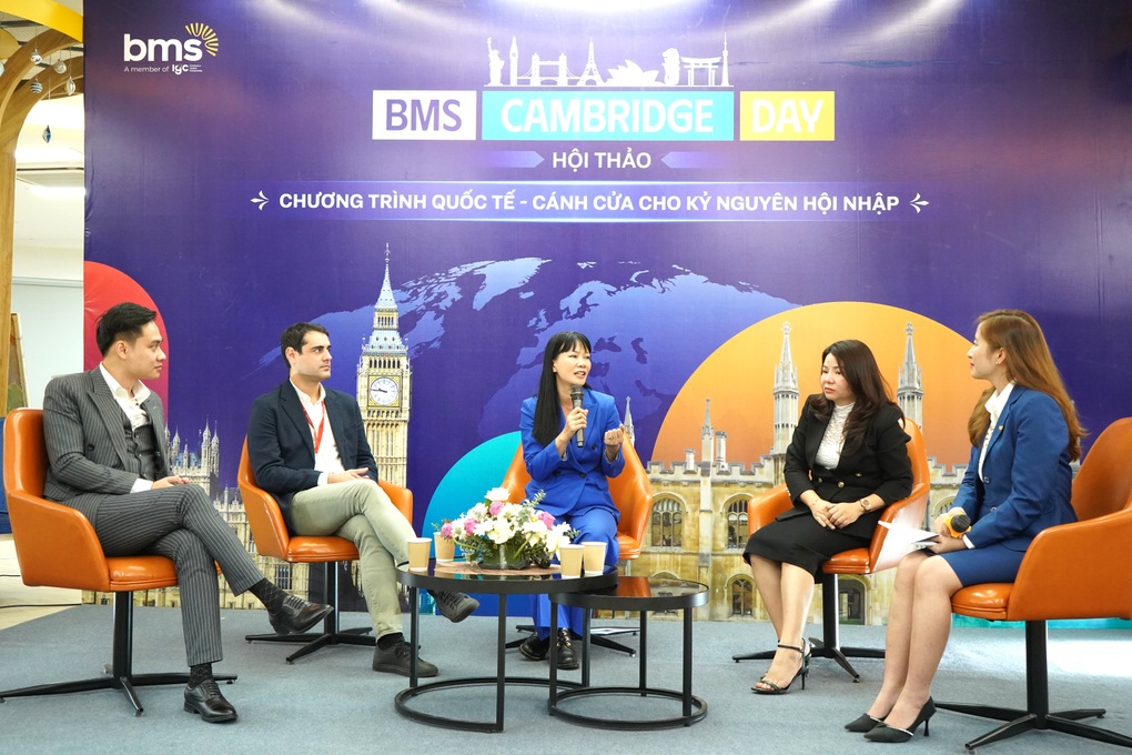 Cùng con hội nhập quốc tế: Góc nhìn mới từ sự kiện giáo dục BMS Cambridge Day - 2 Cùng con hội nhập quốc tế: Góc nhìn mới từ sự kiện giáo dục BMS Cambridge Day - 2