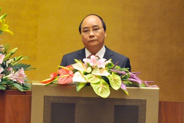 Giới thiệu ông Nguyễn Xuân Phúc ứng cử Thủ tướng khoá mới