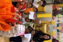 Trao quà trung thu cho các bé họ Nhân ở Cần Thơ