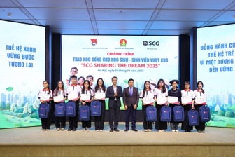 Học bổng "SCG Sharing the Dream" và hành trình 19 năm tiếp sức, truyền cảm hứng cho giới trẻ
