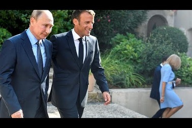 Ông Putin gặp Tổng thống Pháp trước thềm hội nghị G7