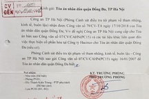 Công an chỉ rõ hàng loạt sai phạm của nguyên Giám đốc Công ty Hacinco