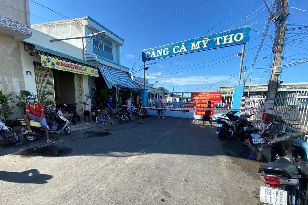 Ghi nhận 6 ca dương tính, Tiền Giang phong tỏa chợ và cảng cá - 2 Ghi nhận 6 ca dương tính, Tiền Giang phong tỏa chợ và cảng cá - 2