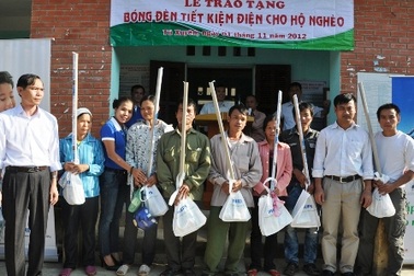 Tiết kiệm điện chiếu sáng ở vùng xa