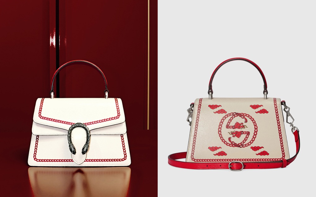 Sắc đỏ, họa tiết rồng đang đổ bộ thời trang cao cấp - 4