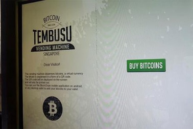 Singapore lắp máy ATM nhả Bitcoin đầu tiên