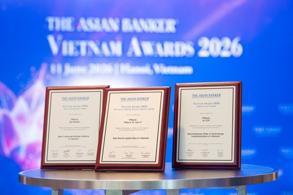 The Asian Banker 2026: Dấu ấn công nghệ của TPBank trong dòng chảy kinh tế số - 1 The Asian Banker 2026: Dấu ấn công nghệ của TPBank trong dòng chảy kinh tế số - 1