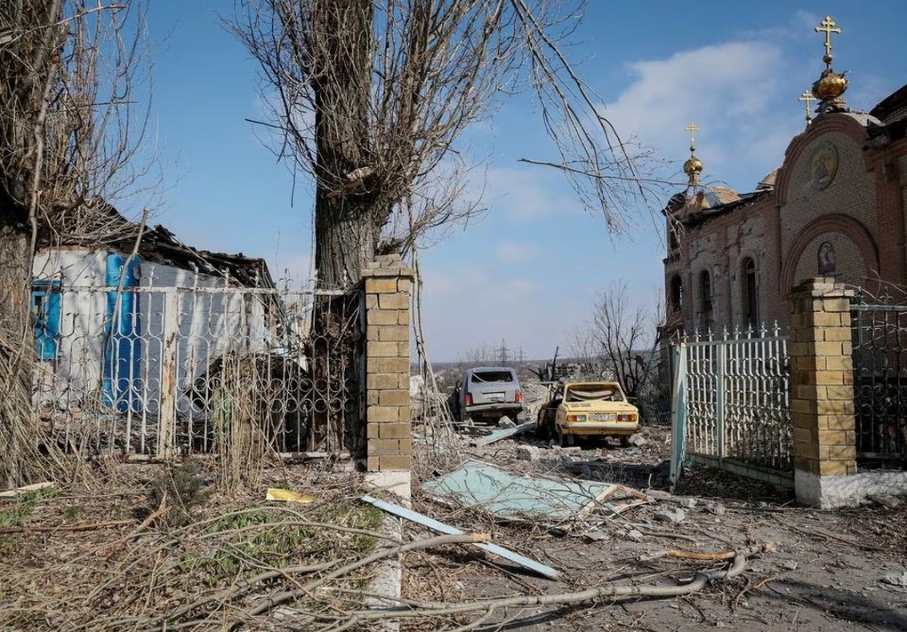 Thành phố miền Đông Ukraine như vùng tận thế do các cuộc pháo kích - 1 Thành phố miền Đông Ukraine như vùng tận thế do các cuộc pháo kích - 1