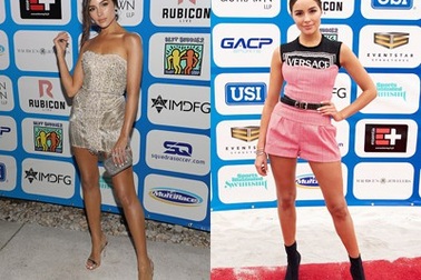 Hoa hậu hoàn vũ khoe chân dài miên man