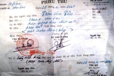 Hơn 10 năm mỏi mòn chờ sổ đỏ  