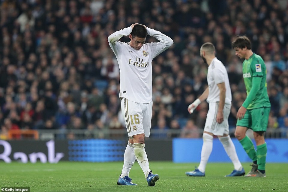 Thua Sociedad trong “cơn mưa bàn thắng”, Real Madrid chia tay Cúp Nhà vua - 11 Thua Sociedad trong “cơn mưa bàn thắng”, Real Madrid chia tay Cúp Nhà vua - 11