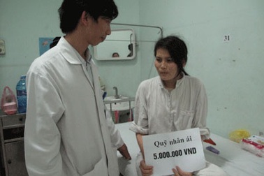 Quỹ Nhân ái đến với em Lê Thị Như