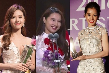 Một năm "gặt hái" giải thưởng quốc tế của sao Việt