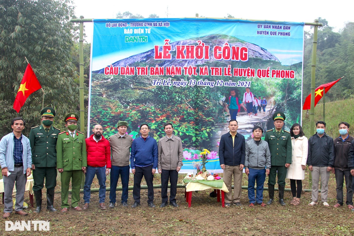Khởi công xây cầu Dân trí thứ 21 tại xã vùng biên Việt - Lào - 14 Khởi công xây cầu Dân trí thứ 21 tại xã vùng biên Việt - Lào - 14