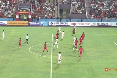 U23 Việt Nam giành chiến thắng 1-0 trước U23 Singapore