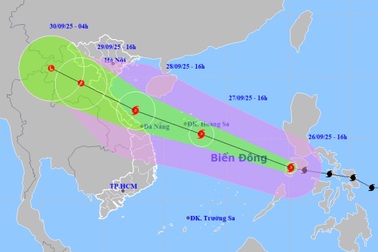 Bão Bualoi di chuyển nhanh, cường độ mạnh, ảnh hưởng rộng