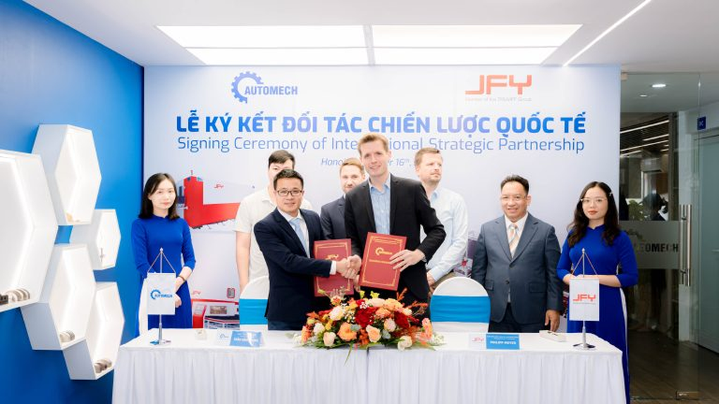Automech trở thành đối tác chiến lược toàn diện của JFY International - 1 Automech trở thành đối tác chiến lược toàn diện của JFY International - 1