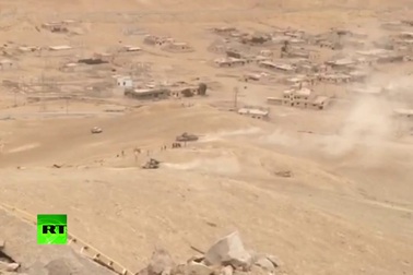 Nga không kích dữ dội Palmyra, tiêu diệt hơn 100 phiến quân IS