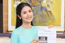 Hoa hậu Ngọc Hân mang thai con đầu lòng