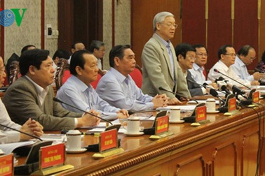 Bộ Chính trị làm việc với Ban Thường vụ Thành ủy Đà Nẵng