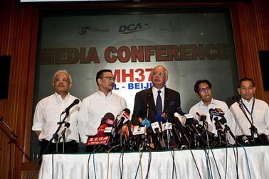 Thủ tướng Malaysia: Máy bay MH370 biến mất "có chủ ý"