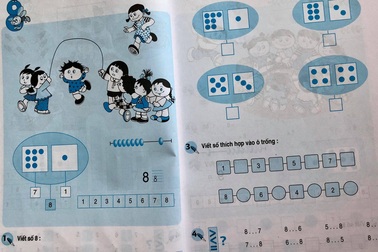 Sách giáo khoa không thiết kế để học sinh viết vào sách?