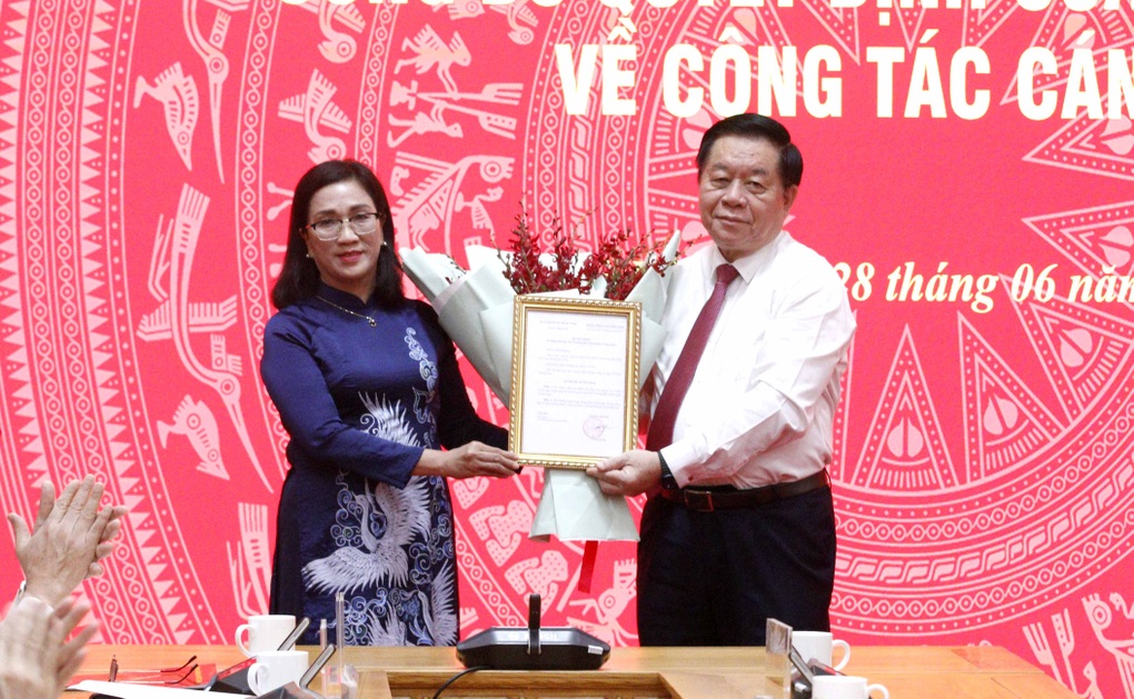 Bổ nhiệm bà Đinh Thị Mai làm Phó trưởng Ban Tuyên giáo Trung ương - 1 Bổ nhiệm bà Đinh Thị Mai làm Phó trưởng Ban Tuyên giáo Trung ương - 1